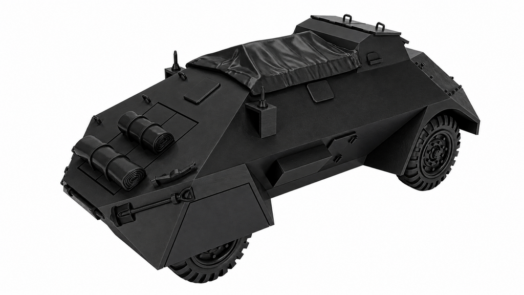 SSMODEL 1/72 1/144 Rover light armoured long chassis Tank MODEL kit TSS1162