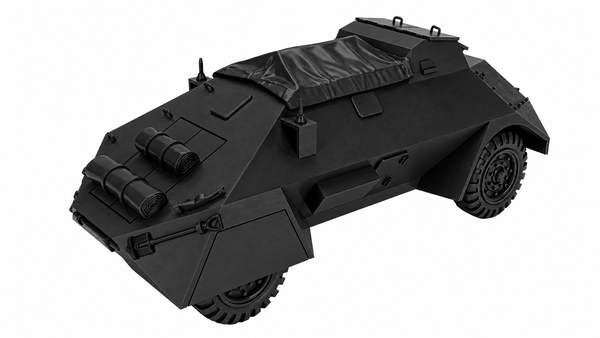 SSMODEL 1/72 1/144 Rover light armoured long chassis Tank MODEL kit TSS1162