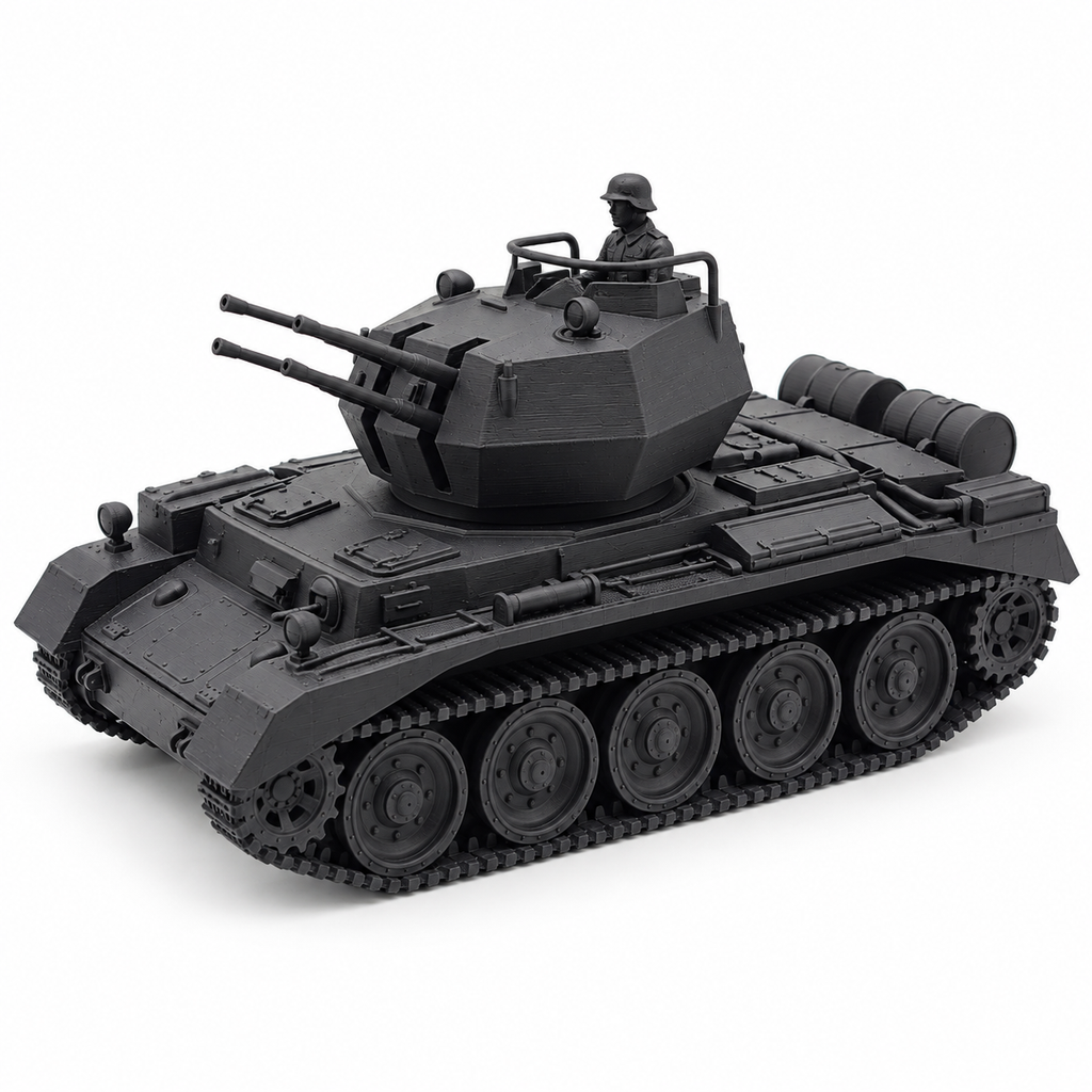 SSMODEL 1/72 1/144 WWII British Crusader AA Mk III D-Day Resin Model Kit TSS0803