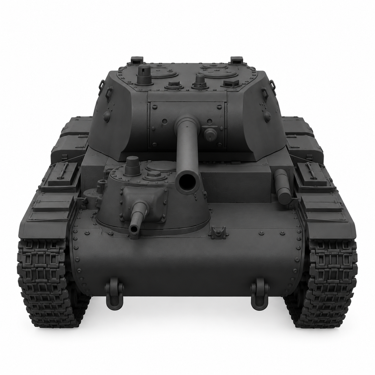 SSMODEL 1/72 1/144 Multi Scale KV-4 v2 tank Resin Model Kit TSS0089 — detail view 3