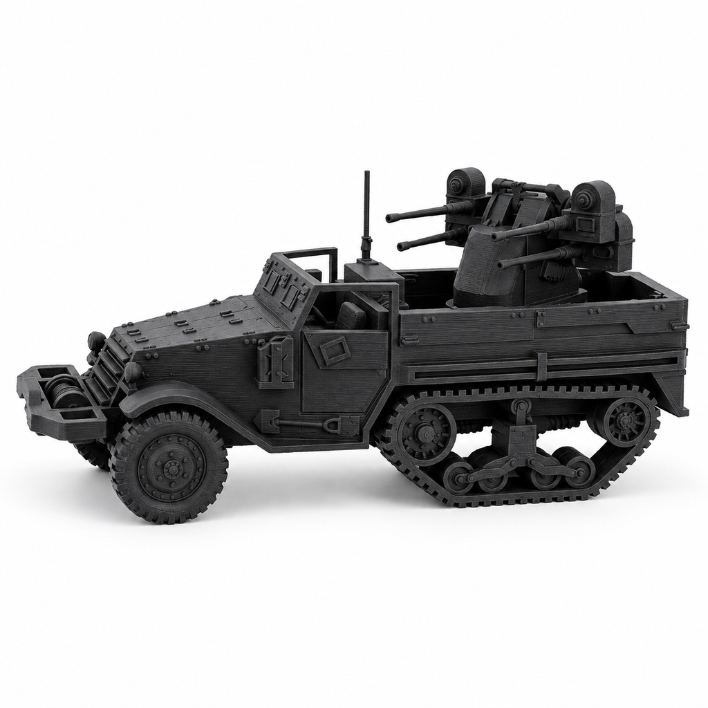 SSMODEL 1/72 1/144 Multi-Scale M17 MGMC US WW2 end-Lease Resin Model Kit TSS0877