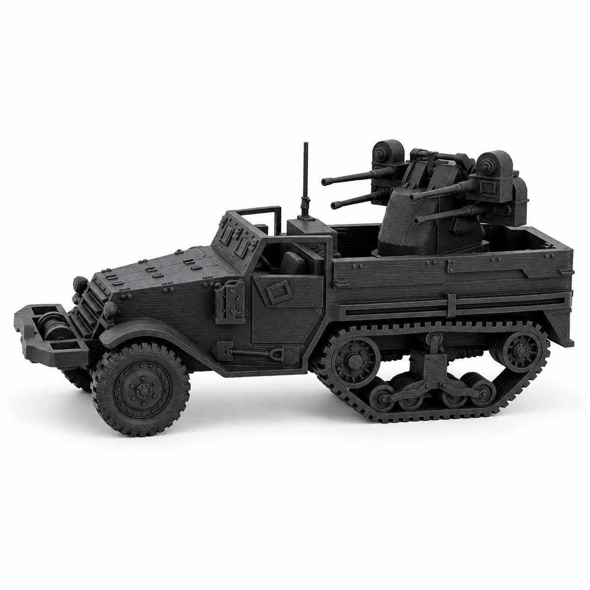 SSMODEL 1/72 1/144 Multi-Scale M17 MGMC US WW2 end-Lease Resin Model Kit TSS0877 — detail view 3