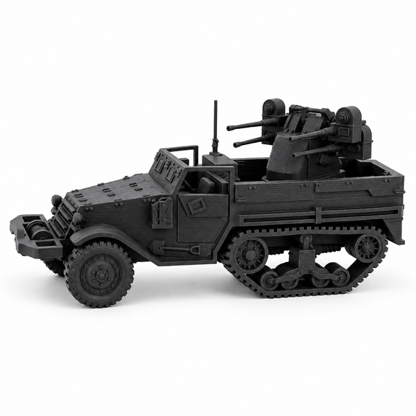 SSMODEL 1/72 1/144 Multi-Scale M17 MGMC US WW2 end-Lease Resin Model Kit TSS0877