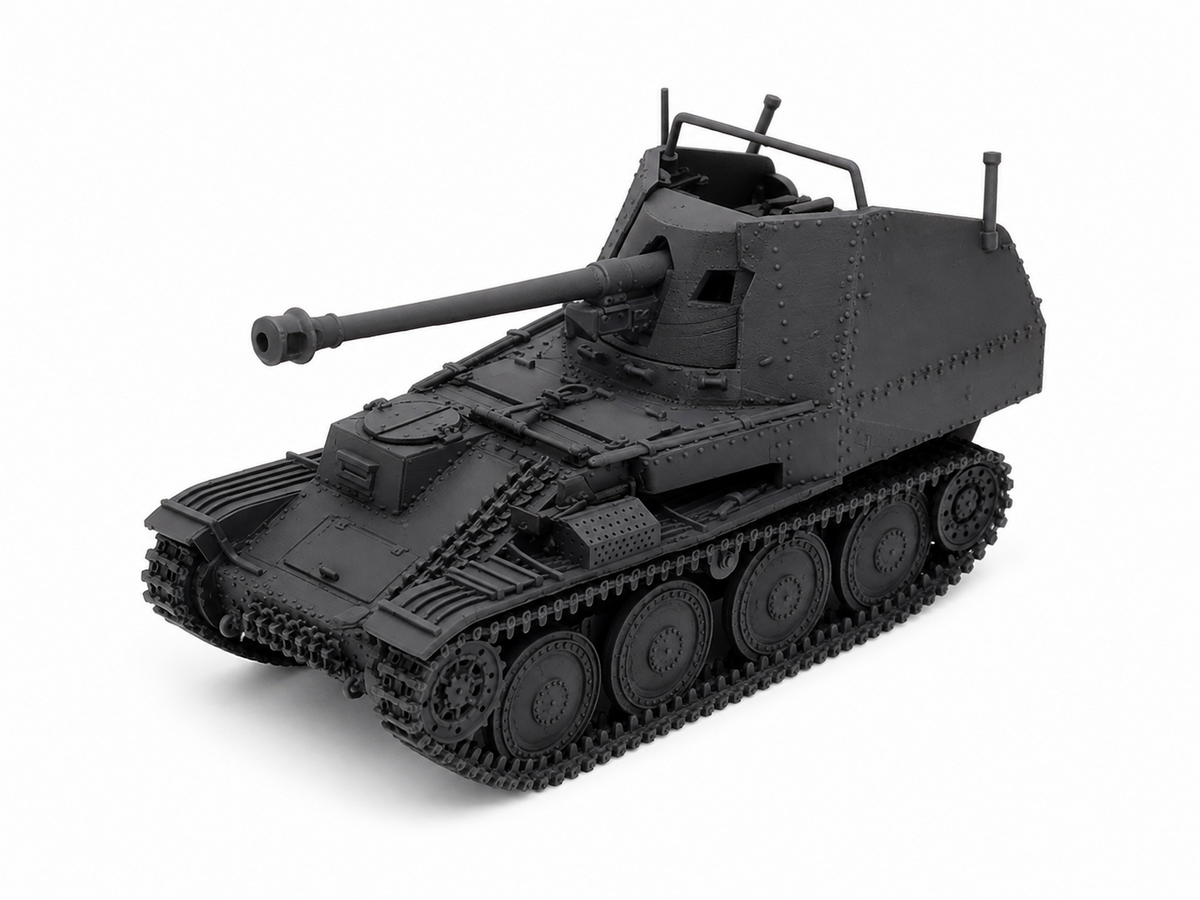 SSMODEL 1/72 1/144 Multi Scale Marder III Ausf.M Sd.Kfz.138 Tank MODEL TSS1309 — detail view 7