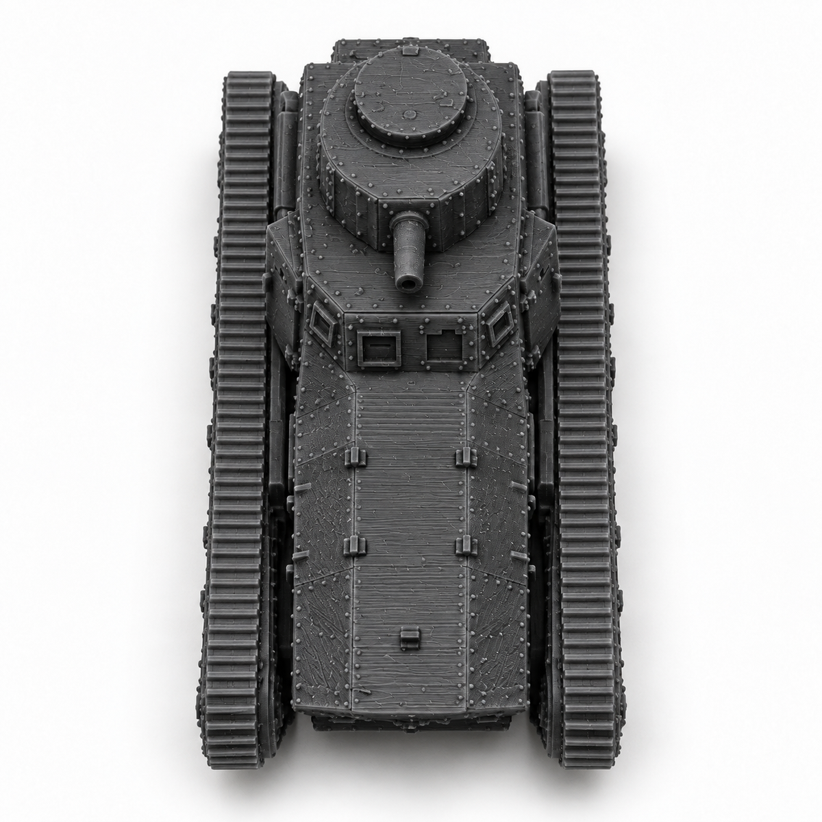 SSMODEL 1/72 1/144 Multi Scale Leichter KampfwagenII LKII Tank Model Kit TSS0731 — detail view 5