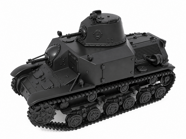 SSMODEL 1/72 1/144 Multi Scale Type 92 Jyu-Sokosha late Tank MODEL kit TSS1384