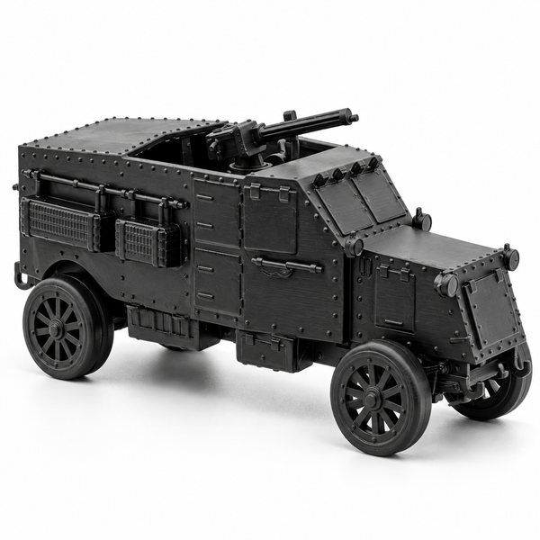 SSMODEL 1/72 1/144 Multi-Scale WW1 British Empire Armoured Car Model Kit TSS1202