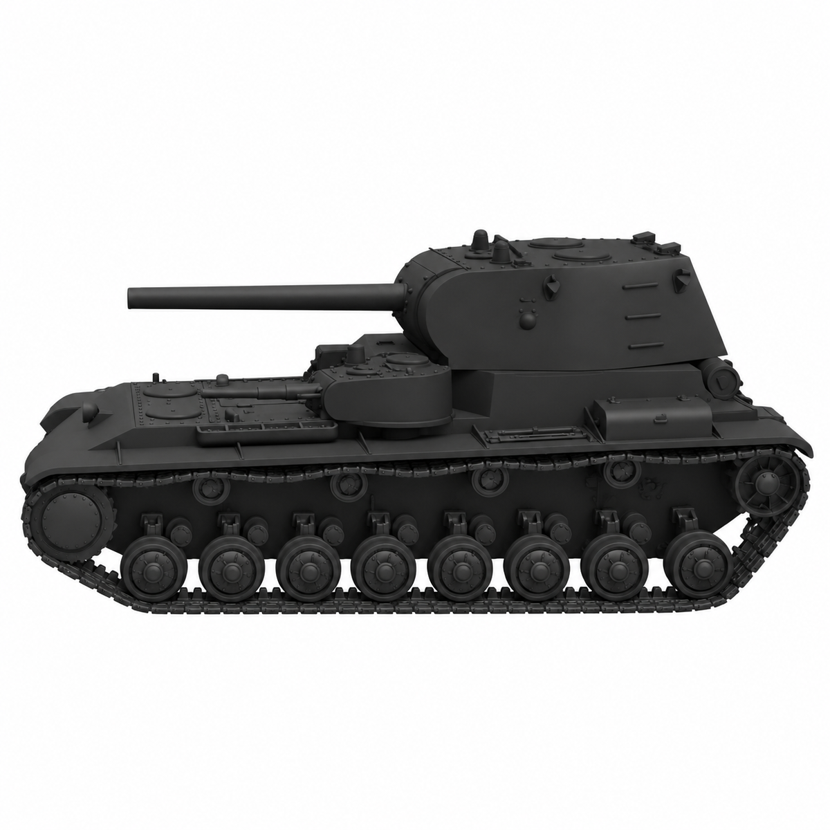 SSMODEL 1/72 1/144 Multi Scale KV-4 V tank Resin Model Kit TSS0091 — detail view 3