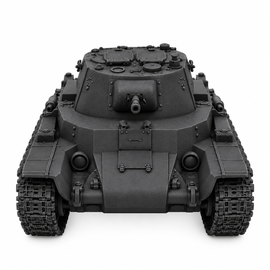 SSMODEL 1/72 1/144 Multi Scale BT-10R Soviet fictional recon tank Model TSS0157