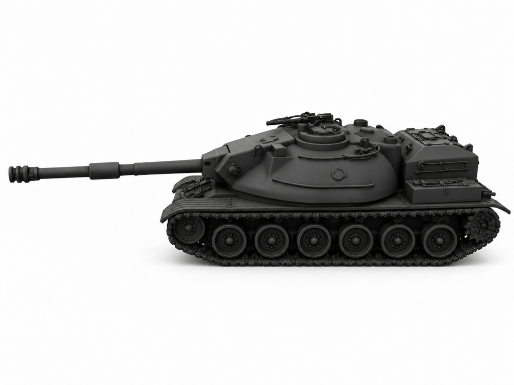 SSMODEL1/72 1/144 Multi-Scale XM66F American experimental TANK MODEL KIT TSS0233