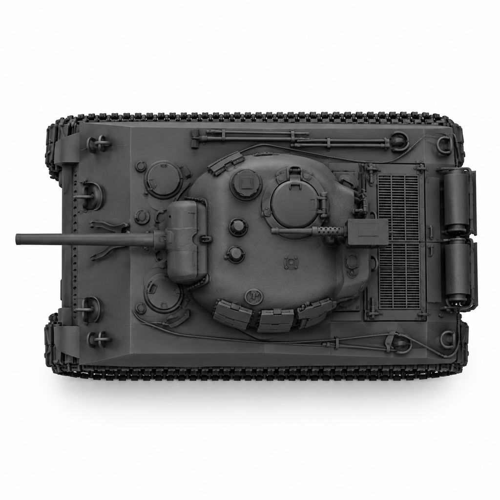SSMODEL 1/72 1/144 Multi Scale Sherman M4A3 75mm US Resin MODEL KIT TSS0954