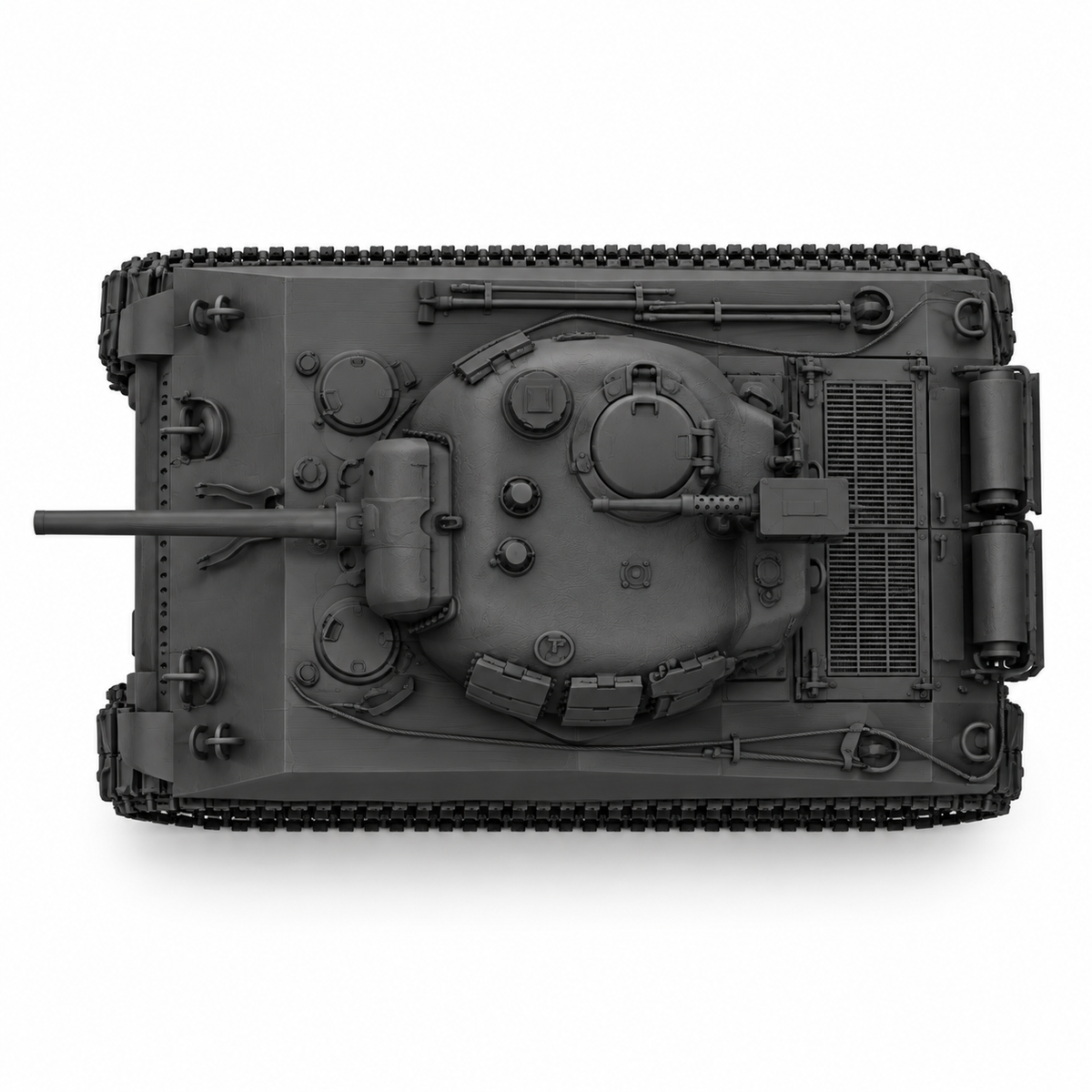 SSMODEL 1/72 1/144 Multi Scale Sherman M4A3 75mm US Resin MODEL KIT TSS0954 — detail view 3