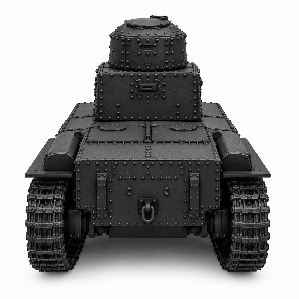 SSMODEL 1/72 1/144 Multi Scale T-24 Soviet Interwar Medium Tank MODEL TSS0007