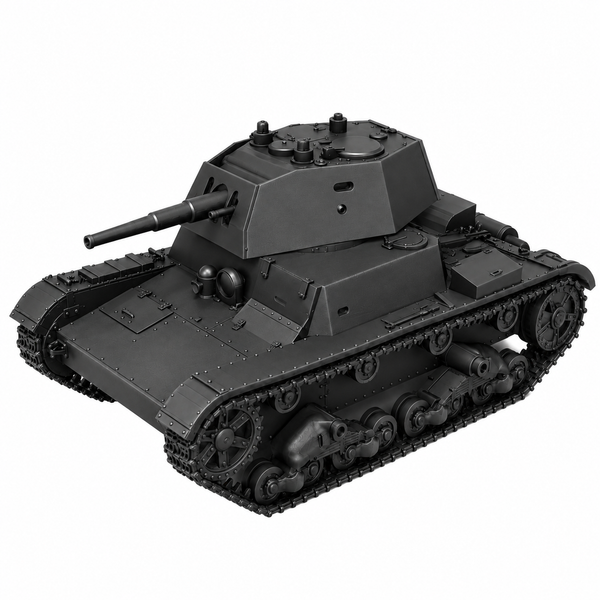 SSMODEL 1/72 1/144 Multi Scale T-26E Soviet light tank Resin Model Kit TSS0066