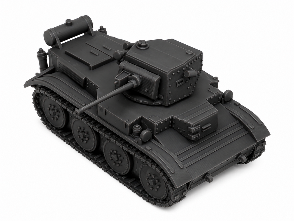 SSMODEL 1/72 1/144 Multi Scale Light Mk VII A17 -Tetrarch Tank MODEL TSS1387
