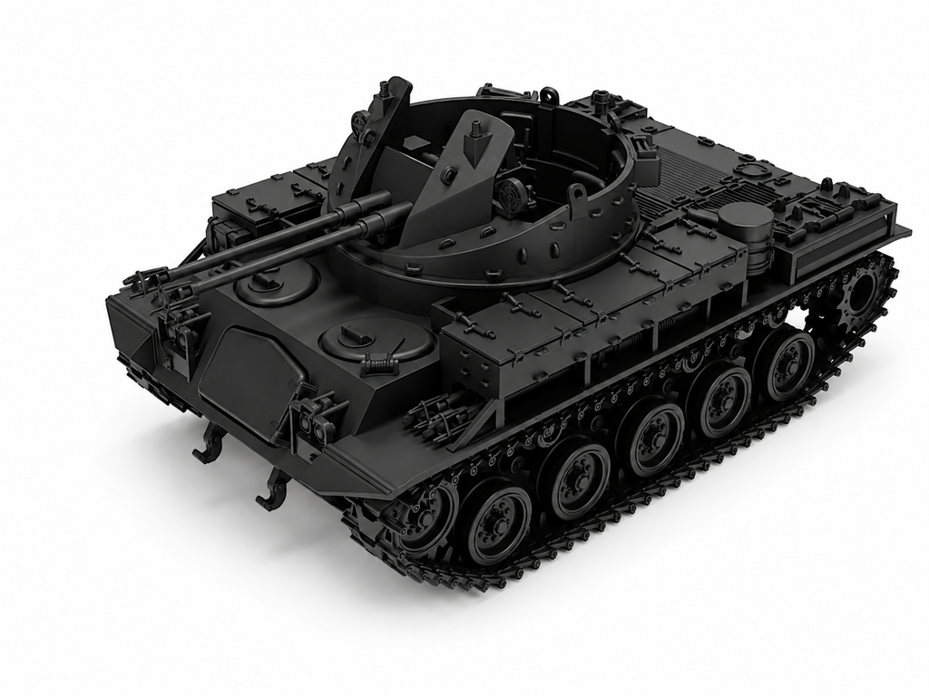 SSMODEL 1/72 1/144 Multi Scale Flakpanzer M42 Duster Germany Tank MODEL TSS1185