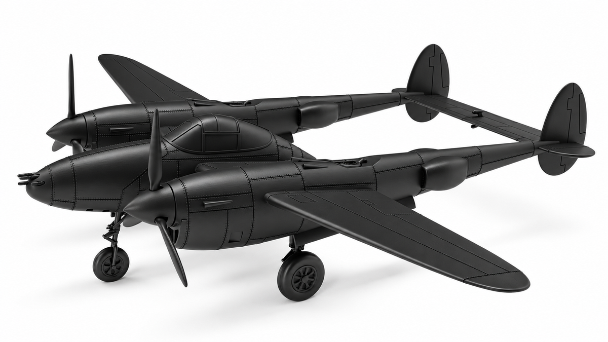 SSMODEL 1/72 1/144 Multi Scale Lockheed P-38L Lightning MODEL kit RSS0008 — detail view 4