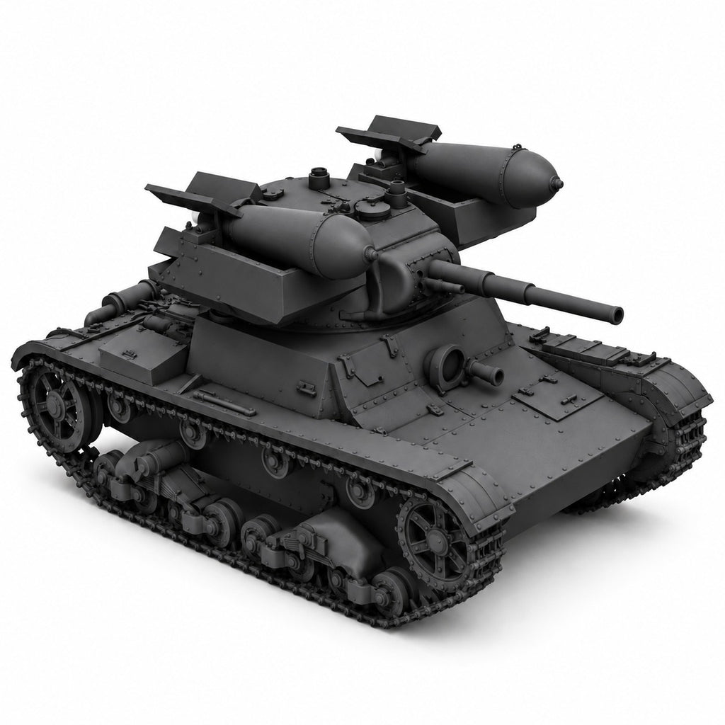 SSMODEL 1/72 1/144 Multi Scale RT-26 Soviet Rocket Tank MODEL kit TSS0400