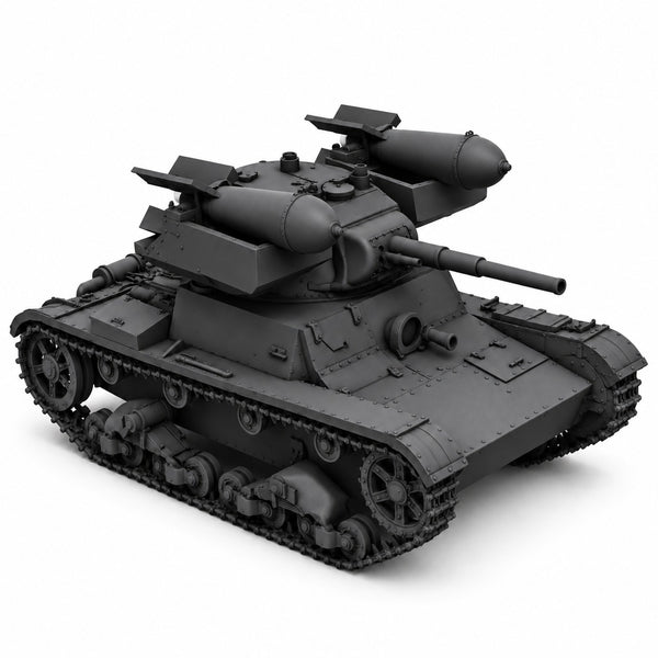 SSMODEL 1/72 1/144 Multi Scale RT-26 Soviet Rocket Tank MODEL kit TSS0400