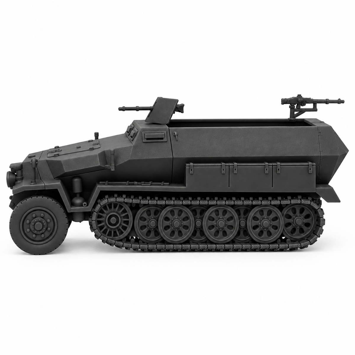 SSMODEL 1/72 1/144 Multi Scale Half-track Sd.Kfz.251/1 Ausf.A MODEL KIT TSS0937 — detail view 4