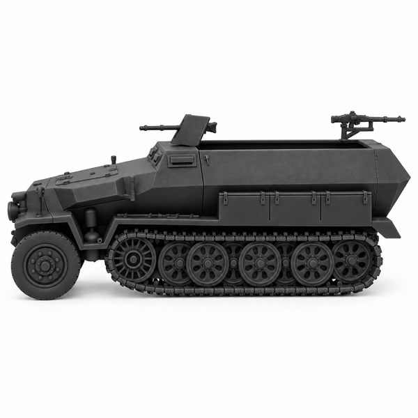 SSMODEL 1/72 1/144 Multi Scale Half-track Sd.Kfz.251/1 Ausf.A MODEL KIT TSS0937