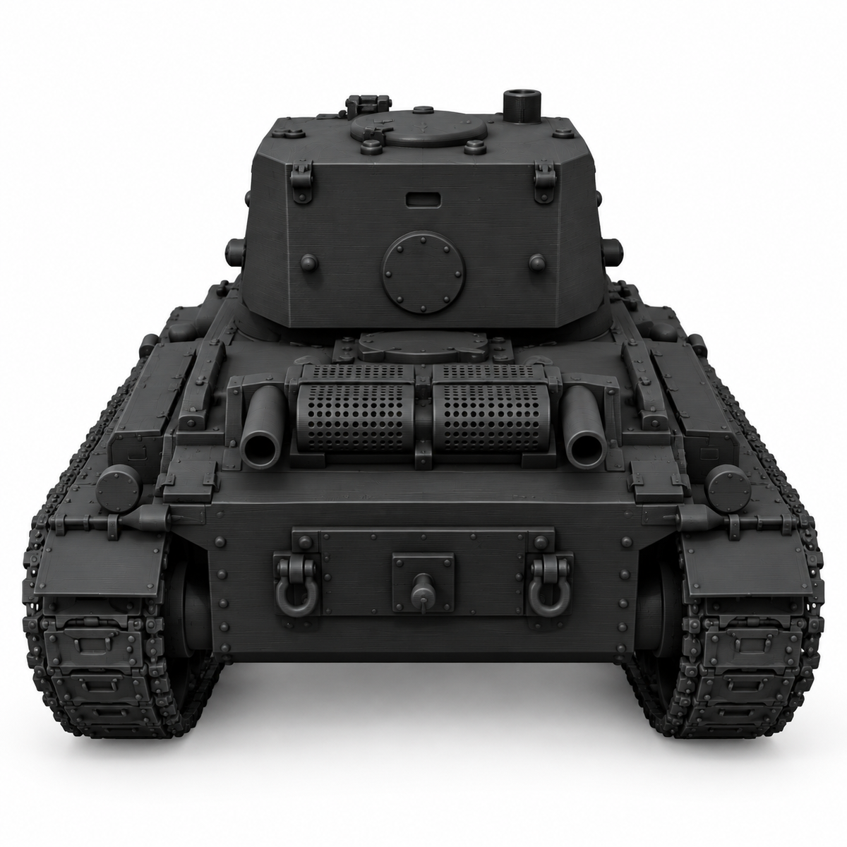 SSMODEL 1/72 1/144 Multi Scale BT-42 Finnish artillery tank Model Kit TSS0271 — detail view 4