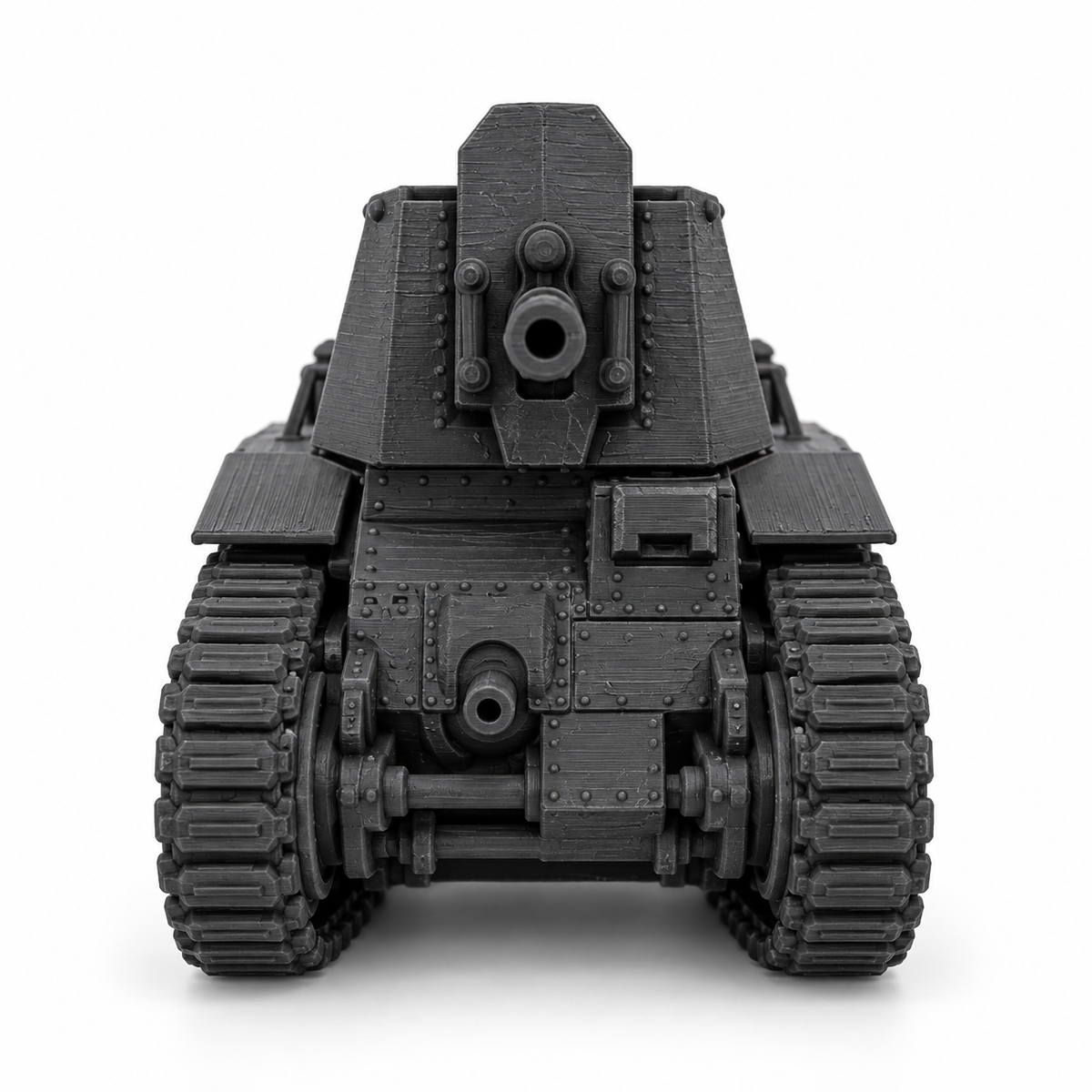 SSMODEL 1/72 1/144 10.5cm leFH18/3 Geschutzwagen B2 Tank Resin MODEL KIT TSS0738 — detail view 3