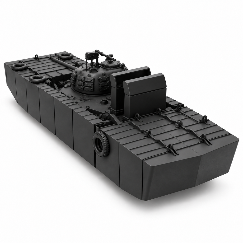 SSMODEL 1/72 1/144 Sherman M4 with the T6 Flotation device tMODEL kit TSS0694