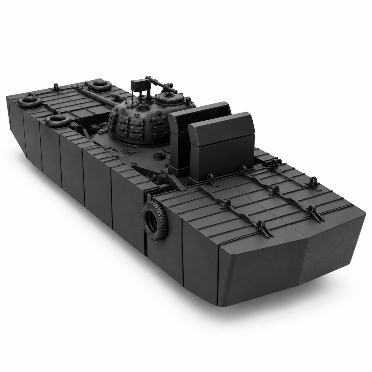 SSMODEL 1/72 1/144 Sherman M4 with the T6 Flotation device tMODEL kit TSS0694 — detail view 4