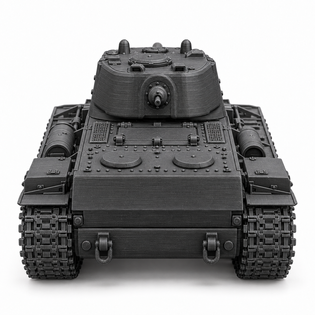 SSMODEL 1/72 1/144 Multi Scale KV-1 (ChKZ) Soviet heavy tank MODEL kit TSS0125 — detail view 5