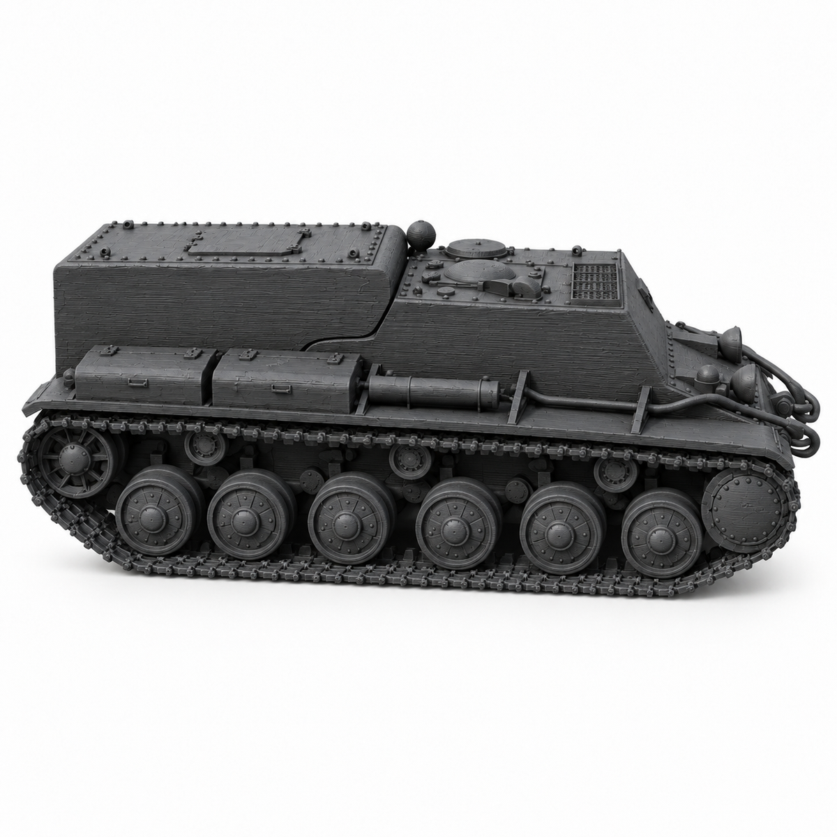 SSMODEL 1/72 1/144 Object 212 ST Soviet Heavy Tractor Tank MODEL kit TSS0119 — detail view 2