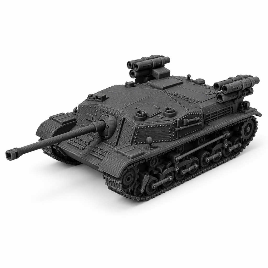 SSMODEL 1/72 1/144 Multi Scale 43M Zrinuy Sorozatveto Tank Resin Model TSS0745