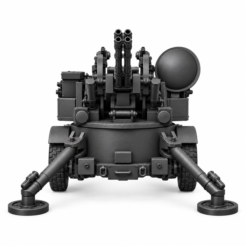 SSMODEL 1/72 1/144 Multi Scale M167 Vulcan Air Defense System VADS Model TSS0429
