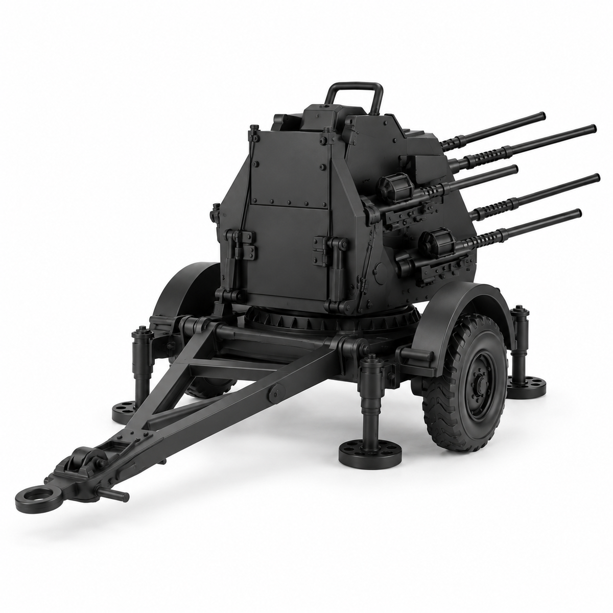 SSMODEL 1/72 1/144 Multi Scale Quad Polsten AA guns Canada Resin Model TSS0915 — detail view 2