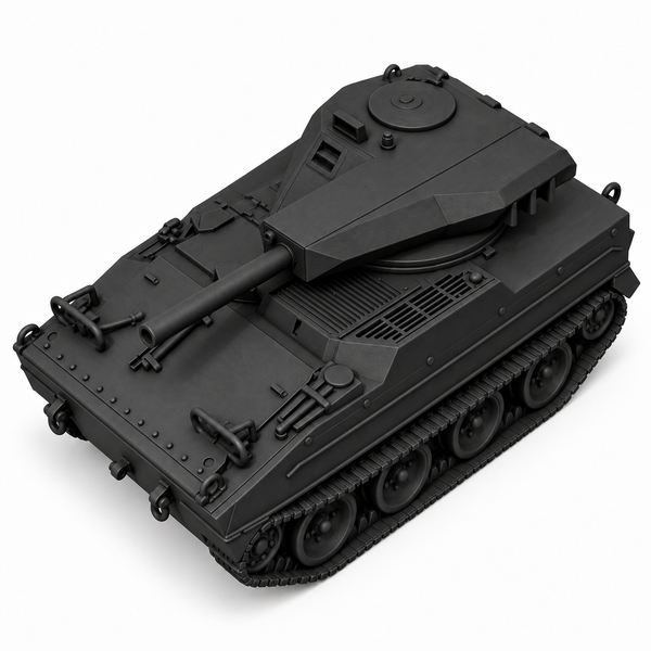 SSMODEL1/72 1/144 T114 BAT US Cold War Experimental Tank Resin MODEL KIT TSS0227