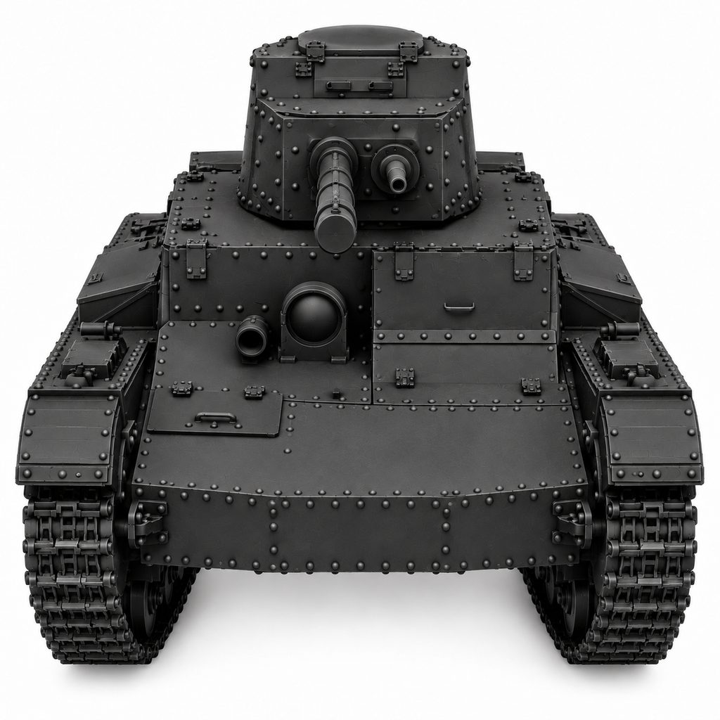 SSMODEL 1/72 1/144 Multi Scale KhT-26 OT-26 tank Resin Model Kit TSS0086