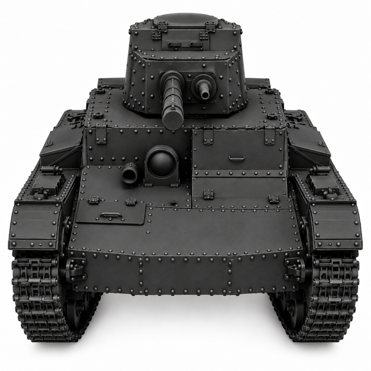 SSMODEL 1/72 1/144 Multi Scale KhT-26 OT-26 tank Resin Model Kit TSS0086 — detail view 2