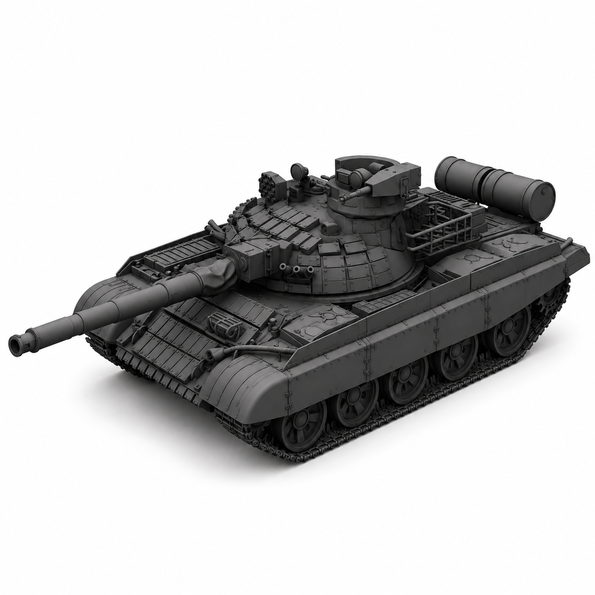 SSMODEL 1/72 1/144 Multi Scale T-62 CN120 GIAT Reforme French Tank MODEL TSS0392 — scale model kit