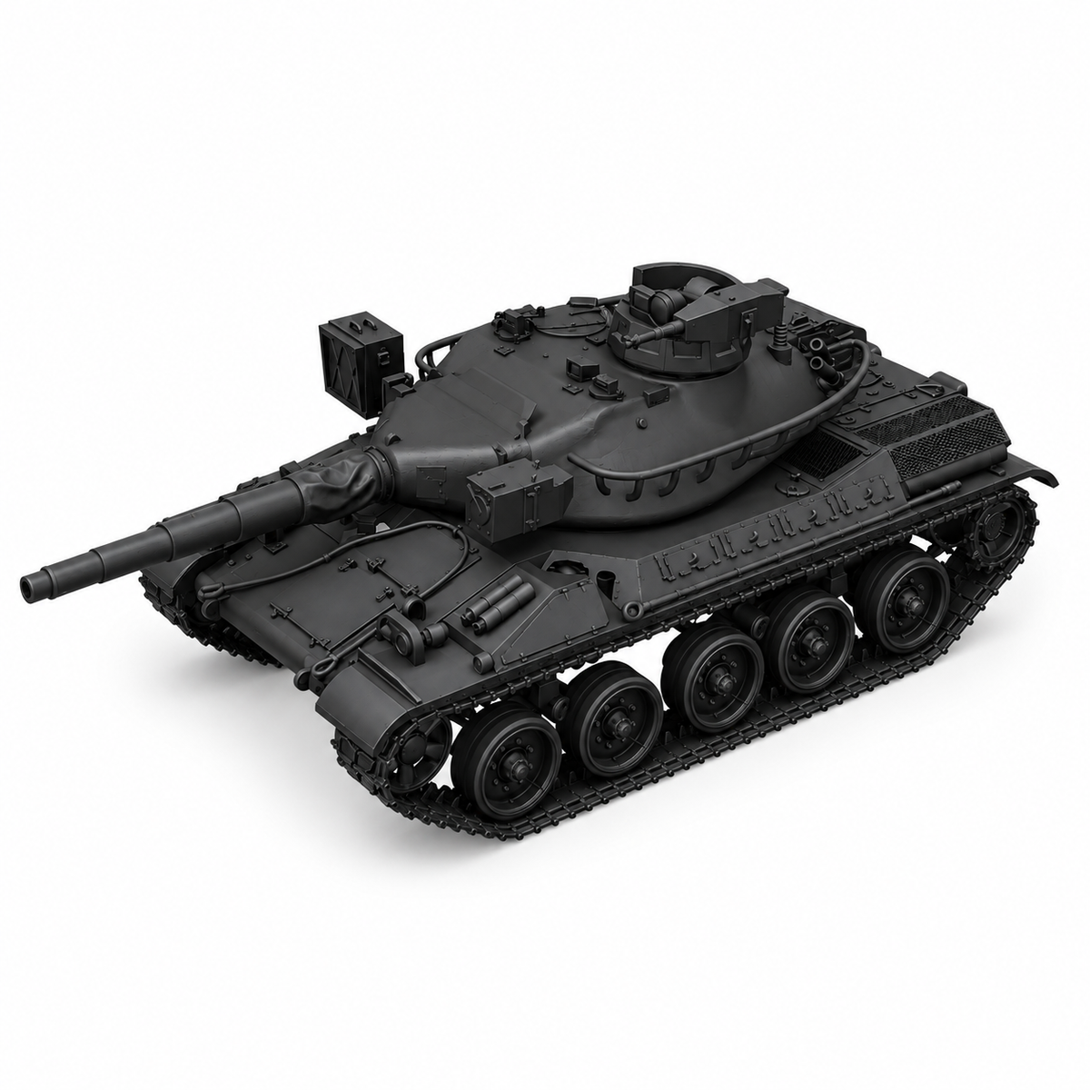 SSMODEL 1/72 1/144 Multi Scale AMX-30B2 French MBT Tank Resin MODEL kit TSS0366 — detail view 5