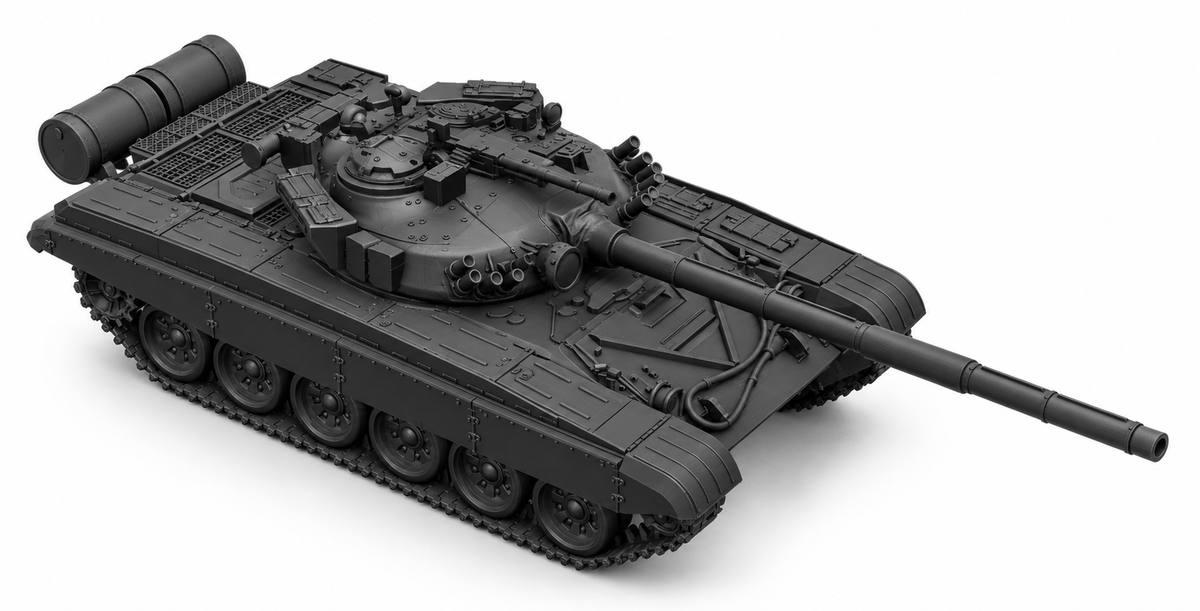 SSMODEL 1/72 1/144 Multi Scale  T-72A tank Resin MODEL kit TSS0300 — scale model kit