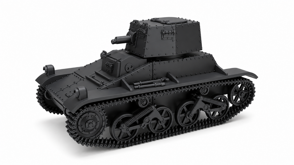 SSMODEL 1/72 1/144 Multi Scale Vickers Light Dutchman M1936 Tank MODEL TSS1190