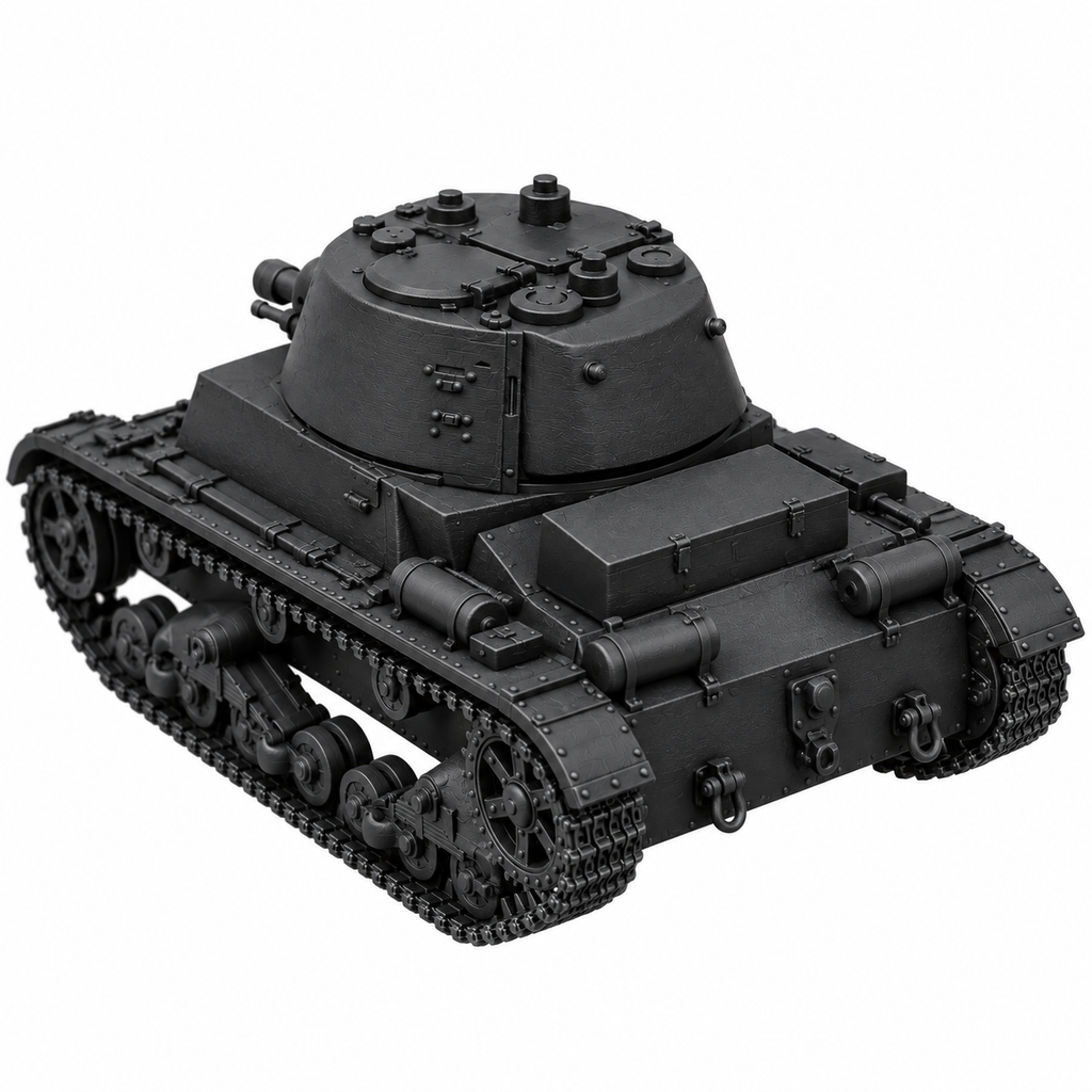 SSMODEL 1/72 1/144 Multi Scale T-26 mod.1939 tank Resin Model Kit TSS0087