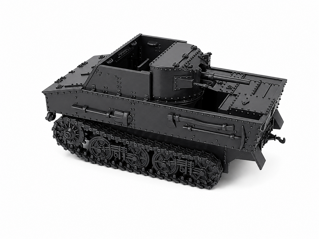 SSMODEL 1/72 1/144 Multi Scale hunter T13 B2 Tank MODEL kit TSS1378