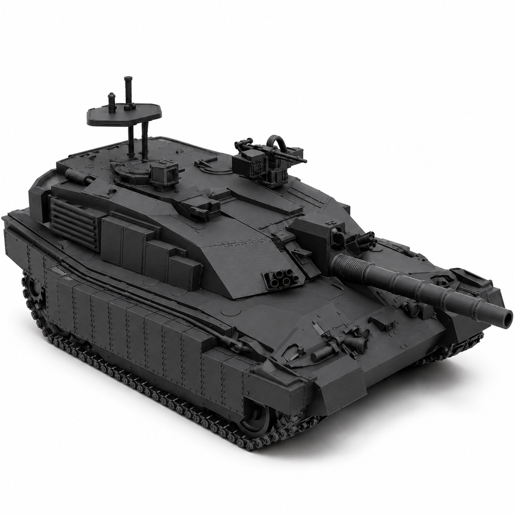 SSMODEL 1/72 1/144 Multi Scale Challenger 2 TES British modern MBT Model TSS0455