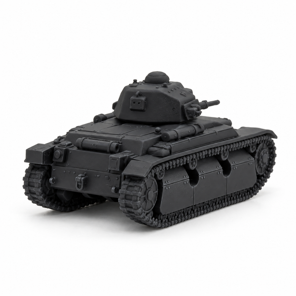 SSMODEL1/72 1/144 Multi-Scale R40 French Light Tank WWII Resin Model Kit TSS1293