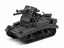 SSMODEL 1/72 1/144 Multi Scale Stuart M3 SPG 18pdr US WW2 Tank MODEL TSS1304