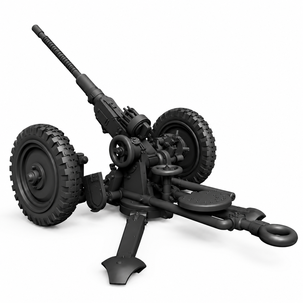 SSMODEL 1/72 1/144 AA-gun Bofors 20mm Lvakan m/40 Resin MODEL KIT TSS1452 — detail view 6
