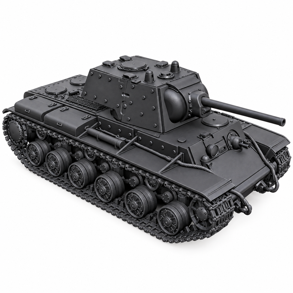 SSMODEL 1/72 1/144 Multi Scale KV-1E Soviet heavy tank MODEL kit TSS0139