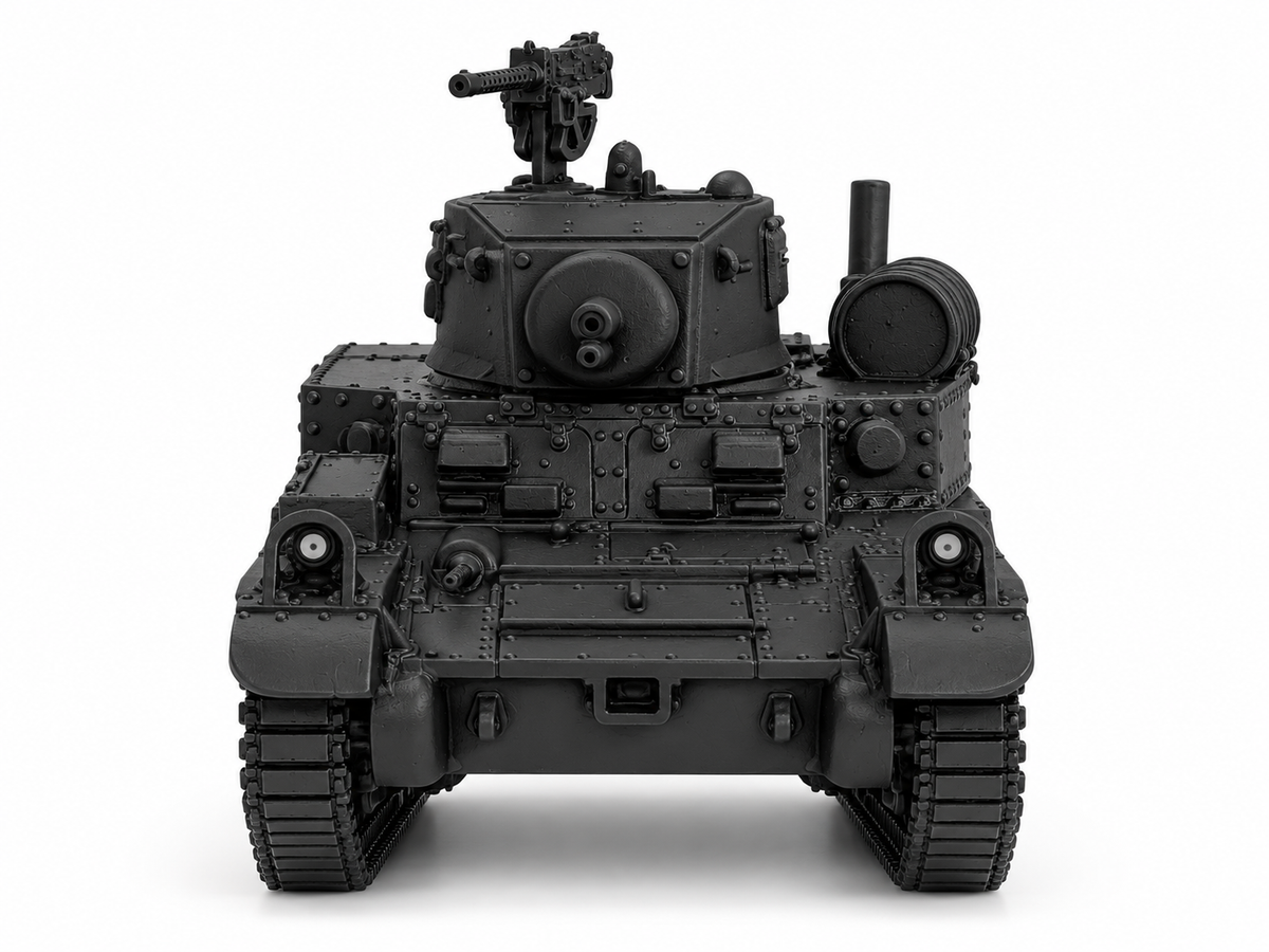SSMODEL 1/72 1/144  M3A1 Stuart Satan flamethrower US Tank MODEL kit TSS1131 — detail view 3