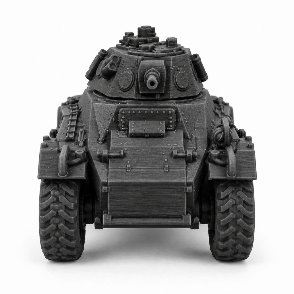 SSMODEL 1/72 1/144 Multi-Scale WWII British Coventry Armoured Car Model TSS1233
